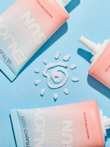 ULTRAMO 40ml Crema protectora solar hidratante resistente al agua y al sudor con SPF50+, PA+,protección UV,protección poderosa, todo el año - Blanco - Ver 2