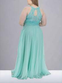 Women Dresses - 薄荷綠 - 查看 2