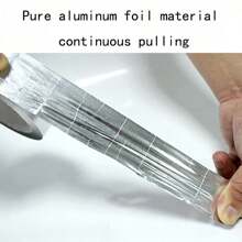 1入組耐高溫鋁箔膠帶,適用於廚房、爐灶、水槽、縫隙,防水、防油、防霉浴室膠帶 - 彩色 - 查看 8