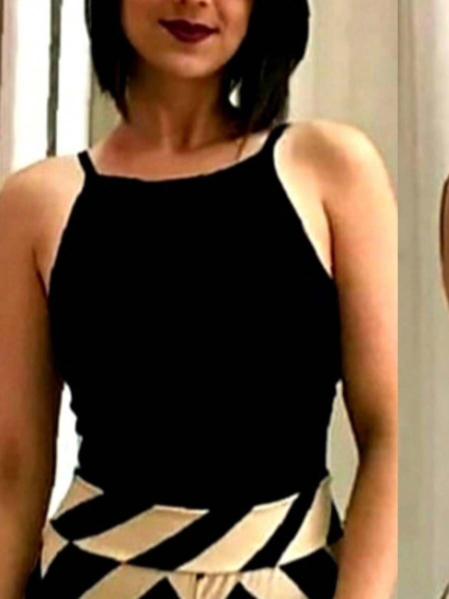 Women Bodysuits - 黑色 - 查看 1
