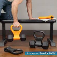 1pc Portable Dumbbell Adapter Handle Abs Dumbbell Clamp, Suitable For Home Gym - Orange - View 6