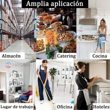 Kitchen Hat, Unisex Elastic Cap, Chef Design - Black - View 6