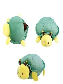 Juguete De Peluche Combinado Tortuga Y Abejorro, Peluche Suave Almohada Tortuga Grande Mejor Juguete De Regalo Para Amigo En Cumpleaños - Multicolor - Ver 4