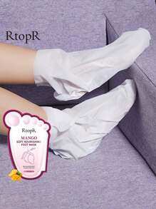 Mascarilla Exfoliante Para Pies: Ultimate Foot Care Solution - Natural, Moisturizing, and Soothing Exfoliante Para Pies - Transforms Dry, Cracked Feet into Soft, Smooth Beauties - Perfect Self-Pedicure at Home! - Rosa - Ver 3