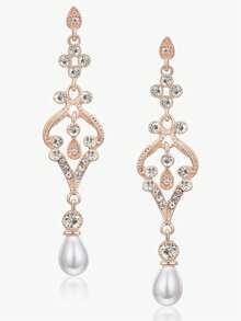 4 件 1920 年代時尚配件蓋茲比服裝配件套裝女式 20 年代頭飾珍珠項鍊手套