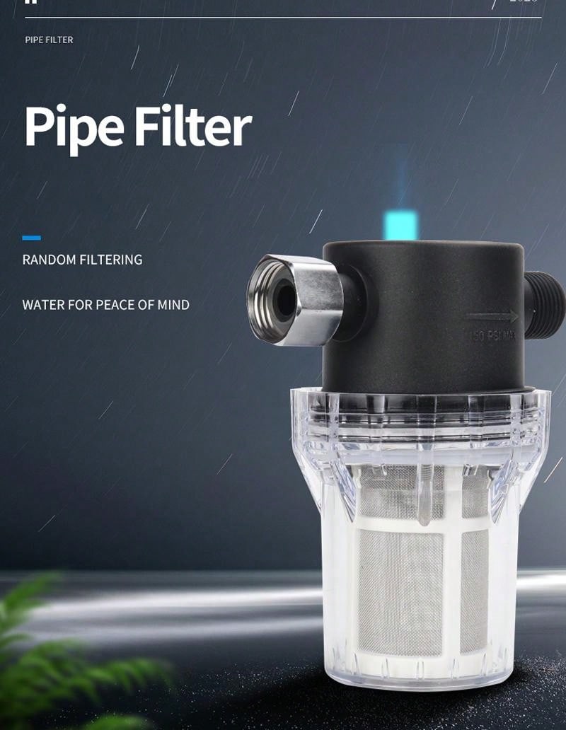 1/2inch, One Internal And One External Movable Joint Filter, 304