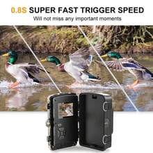 16mp 1080p Outdoor Wildlife Hunting Trail Camera With Infrared Night Vision And Motion Detection Waterproof