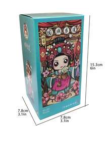 含有小颗粒需要手工拼装的人偶积木,是一件摆件及赠送朋友、亲人、节日的礼物好选择。適用於客廳、臥室、辦公室等地方展示。 - 薄荷藍 - 查看 7