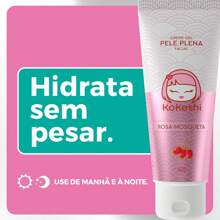 Creme Gel Facial Pele Plena Kokeshi Antienvelhecimento Festa Junina - Rosa Bebê - Visão 4