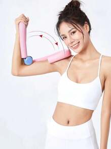 1入家用健身器材s形腿瑜珈背部練習器,伸展阻力帶和腿部訓練器