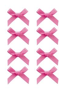 4/8 件女士芭蕾舞风格白色蝴蝶结发夹，迷你简约缎带蝴蝶结发饰，时尚甜美头饰，适合刘海、侧发和日常使用情人节情人节爪夹发夹发夹，学校用品，优雅，学院风，女士冬季服装，蝴蝶结，可爱 - 白色 - 查看 9