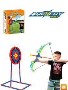 Juego de 2 lazos y flechas para niños - Verde - Ver 3