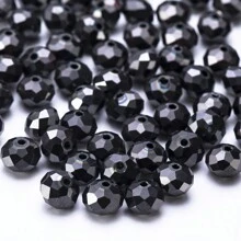 4mm、6mm、8mm 金屬色系面形水晶珠和電鍍玻璃珠,用於diy珠寶手鍊和項鍊製作 - 彩色 - 查看 20