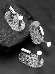 1pc Wall-mounted Transparent And Minimalist Bathroom Sink Storage Rack With Adjustable And No-drilling Design - Clear - View 6