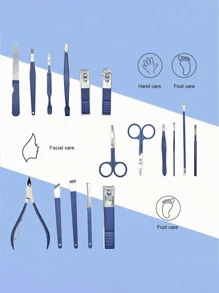Manicure Set Pedicure Kit Nail Clippers Set Fingernail Clipper Set Ingrown Toenail Nail Kit Scissor Nail Trimmer Kit Women And Men's Care Grooming Tools