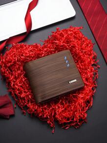 Men's Short Wallet With Multiple Card Slots, Fashionable & High-End Bill Clip & Id Card Holder For Coins & Cash With Zipper, Card Holder & Id HolderLarge Capacity Multi-Card Slots,Business Casual Style,Birthday Gift,Graduation Gift,Father's Day Gift - Brown - View 1