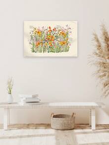 1pc Plant Tapestry, Flower Wall Hanging Decor - Green - View 6