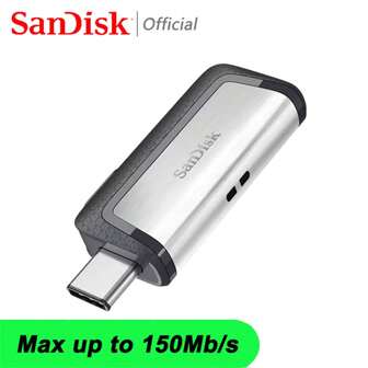 Sandisk 1入組 Usb 3.1 儲存器 64gb 128gb 256gb,可用於 Pc / 平板電腦 / 筆記型電腦的筆式儲存器,sdddc2