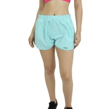 Pantalones Cortos Tactel Para Mujer, Cortos De Fitness Para Gimnasio, Deporte Seco - Verde Oliva - Ver 1