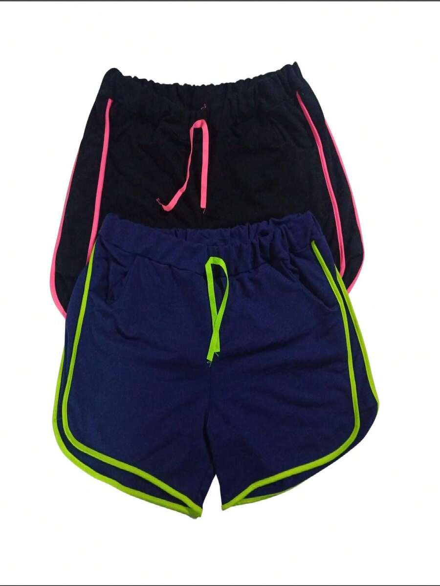Women Shorts - Màu Hồng Tươi - Xem 1
