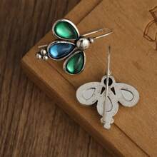 1pair Fashionable Bohemian Style Creative Design Earrings Suitable For Women's Daily Wear - Multicolor - View 3
