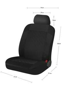 汽車座椅套適用於布質坐墊,全季通用座椅套,坐墊套1個