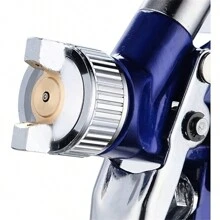 Goxawee專業hvlp 噴槍 - 適合小面積補漆 - 125ml容量&0.8mm噴嘴 - 藍色 - 查看 4