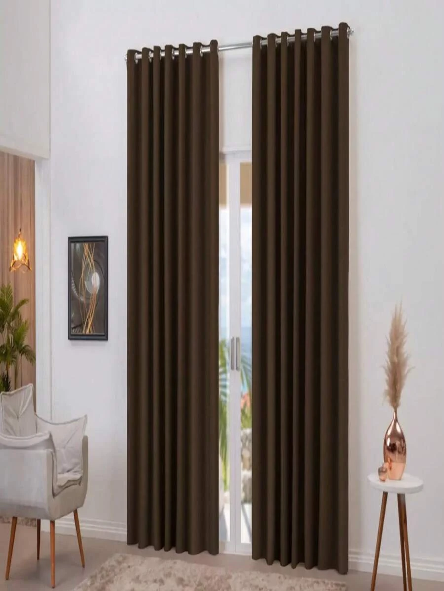 Blackout Curtains & Shades - 鏽棕色 - 查看 1