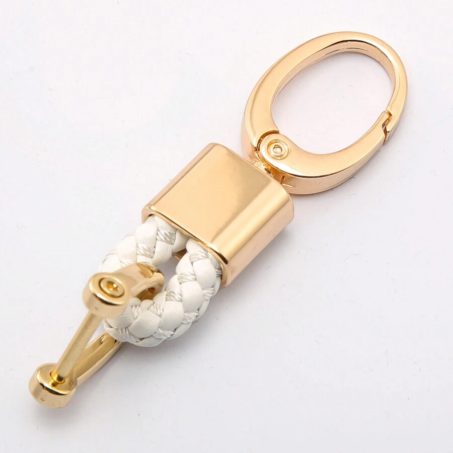 Key Chain Quick Release Spring with Key Ring Heavy Duty Car Keychain