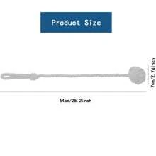 2 Gói Dây Buộc Rèm Cửa - Dây Buộc Rèm Cửa Chịu Lực Cao, Dây Buộc Rèm Cửa Trang Trí Nông Thôn Làm Thủ Công - Màu be - Xem 2