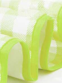 1pc Outdoor Leisure Lifestyle Oxford Cloth Picnic Mat With Waterproof Plaid Pattern, Foldable And Easy To Carry - Multicolor - View 6