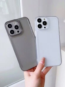 2pcs/Set Transparent Space Shell Shockproof Phone Case Compatible With IPhone - Multicolor - View 1