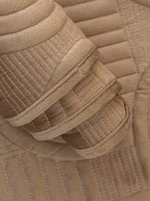 1 pièce Housse de coussin de canapé en peluche, couverture de canapé minimaliste moderne antidérapante, protecteur de canapé en polaire épais lavable toutes saisons anti-poussière, couleur café, convient pour canapé d'angle, chambre à coucher, bureau, salon