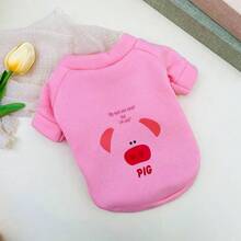 Cartoon Cute Dog Clothes, Spring Autumn Warm Sweatshirt For Cats And Dogs - White - View 6