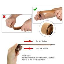 1 Máy làm búi tóc xoắn kiểu Pháp 7 màu - Búi tóc ba lê cho nữ thường ngày, Phụ kiện tóc, Tóc đuôi ngựa, Dây thun buộc tóc, Dây buộc tóc, Dây buộc tóc, Phụ kiện đội đầu - màu đen - Xem 4