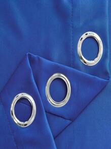 1入固色帶環遮光窗簾,適用於臥室和客廳。安裝和滑動簡單,雙面固色,質感柔軟。適用於兒童房間和托兒所。可減少冬夏兩季的房間熱量損失和冷風 - 海軍藍 - 查看 7