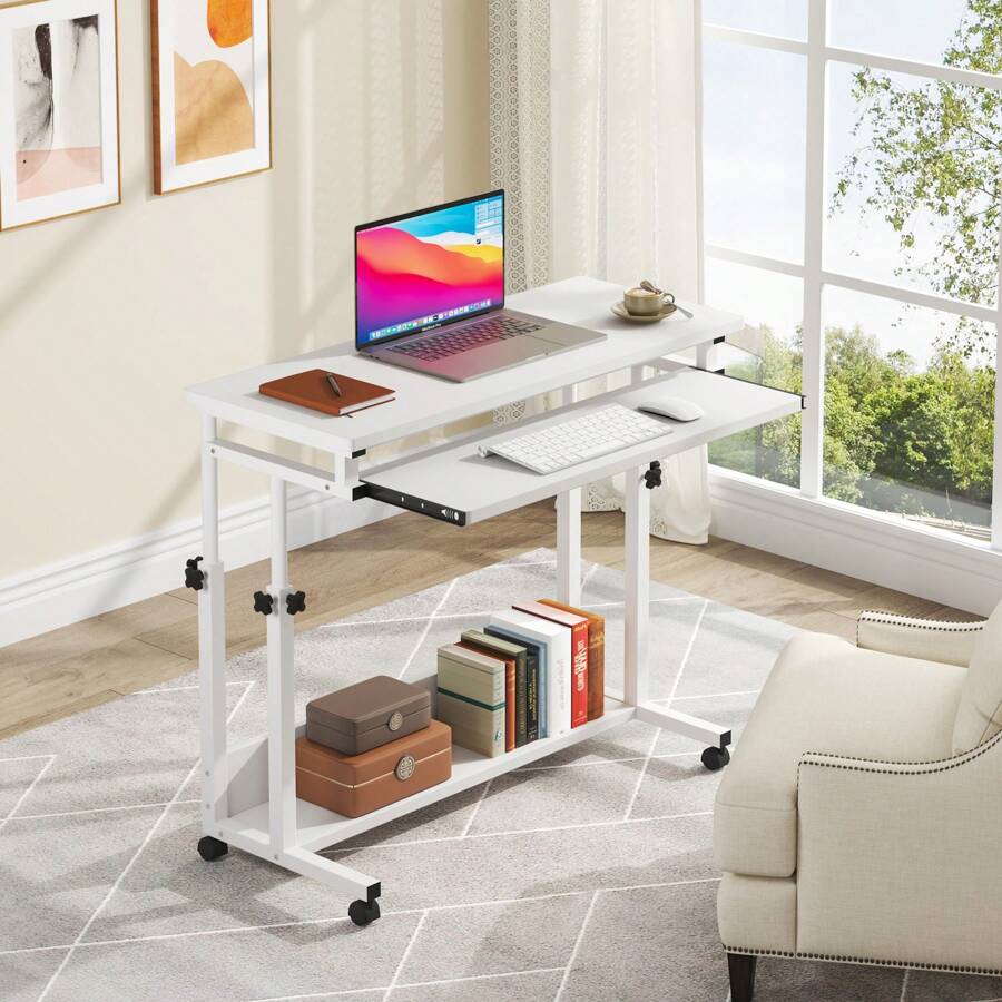 Tribesigns Portable Desk for Sofa and Bed, Height Adjustable Laptop