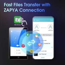 Oilsky Wifi Mp3播放器,3.5英寸1080p全觸摸屏帶揚聲器,可攜式音樂mp3 Mp4播放器帶fm收音機,錄音,電子書,瀏覽器,最大支持512gb Tf卡 - 黑色 - 查看 7