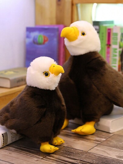 白頭ワシ　リアルなぬいぐるみ NIKSN50410_00_L.jpg