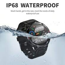 LIGE LIGE HD Screen Smart Watch Women IP68 Waterproof Bracelet Voice Call Alarm Clock Event Reminder Smart Watch Men