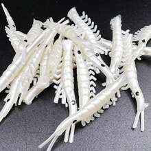 仿生夜光蝦釣魚餌小草蝦軟膠蝦魚餌假餌軟蝦餌 - 20件 - 查看 10