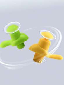 2pairs Earplugs Sound Insulation Ear Earplugs Sleeping Swimming Travel Noise Reduction Waterproof Earplugs Silicone Soft Comfortable Earplugstravel Rest Supplies Travel Items Sleep Help Vacation Accessories Holiday Comfortable Sleepers For Travel Camping Office Accessories Travel Plane