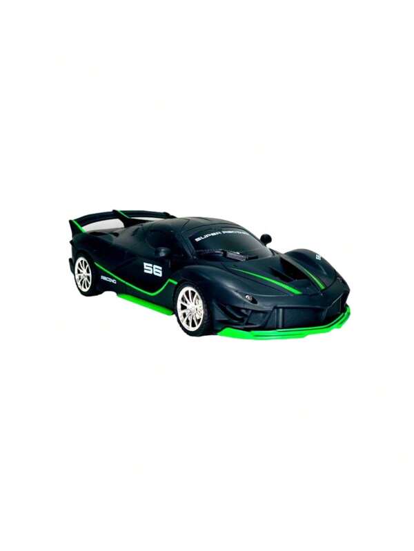 Carrinho de Controle Remoto Acende Farol Luzes Monster