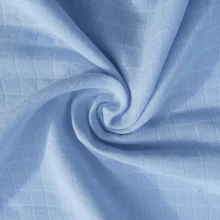 7 Metros Tecido Fralda Quadriculada  (140g/m2) 100% Algodão Para Bebê, Artesanato, Bordar, Personalizar