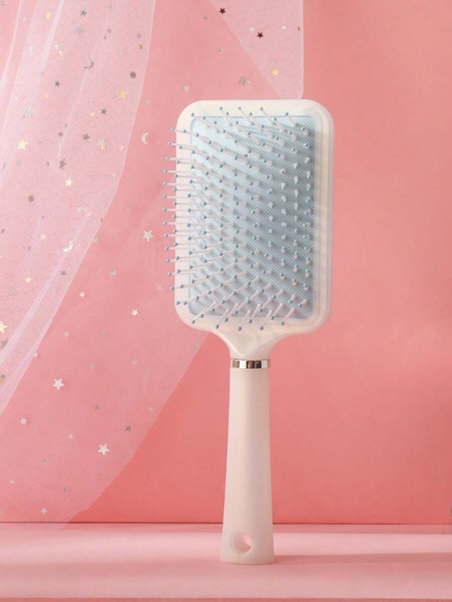 可愛的家用氣墊梳,女士專用長卷髮按摩大板面光滑髮氣墊梳