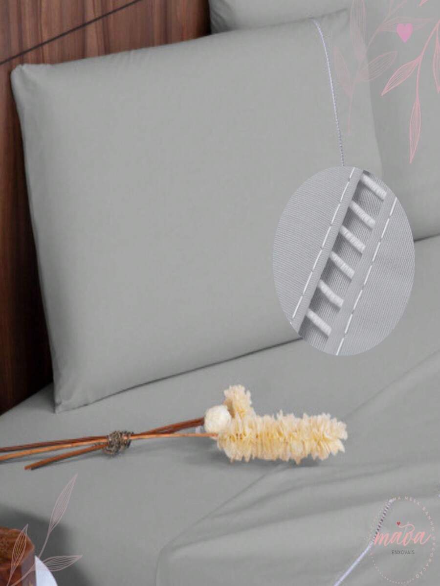 Sheet Sets with Pillowcases - 灰色 - 查看 1