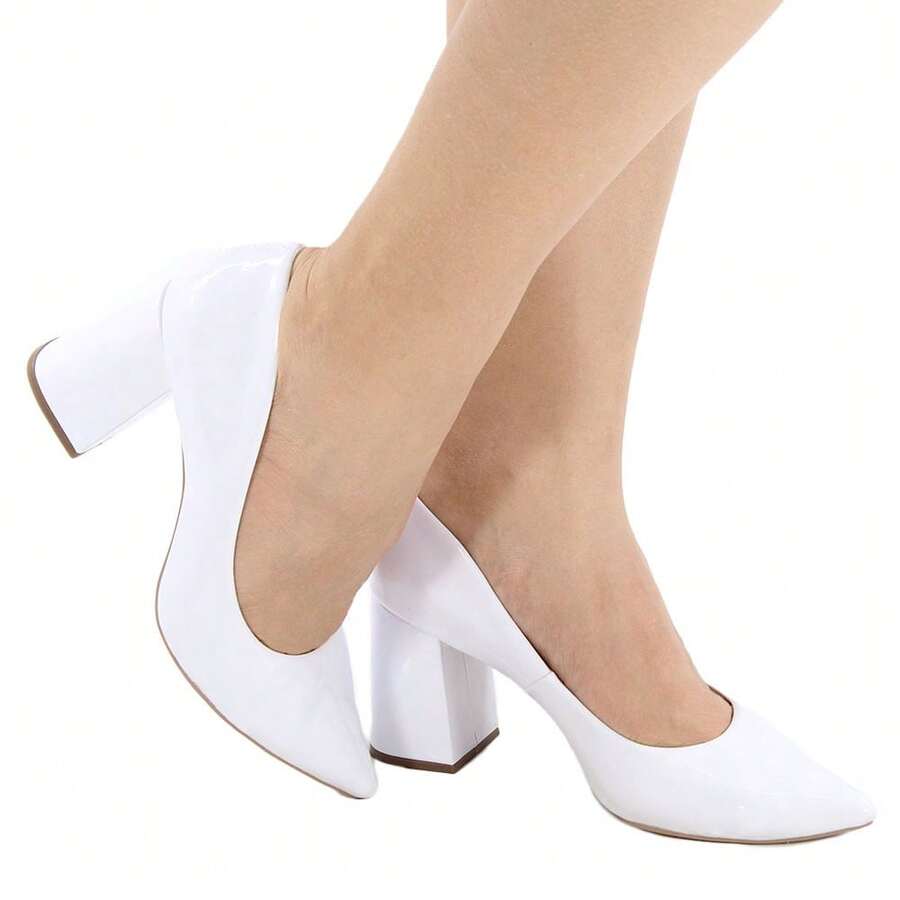 Women Heeled Sandals - White - View 1