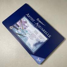 Juego de lápices acuarelables de 24,36,48 o 72 colores, lápices acuarelables de madera solubles en agua para adultos, con textura firme y estuche de metal para dibujar, colorear y pintar en papel y tela. Vuelta al cole Sritob - Multicolor - Ver 3