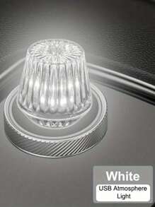 Car RGB Mini USB LED Atmosphere Light Decoration Light Atmosphere Light Car Lighting Portable Plug And Play Neon Lights For Car - Red - View 5