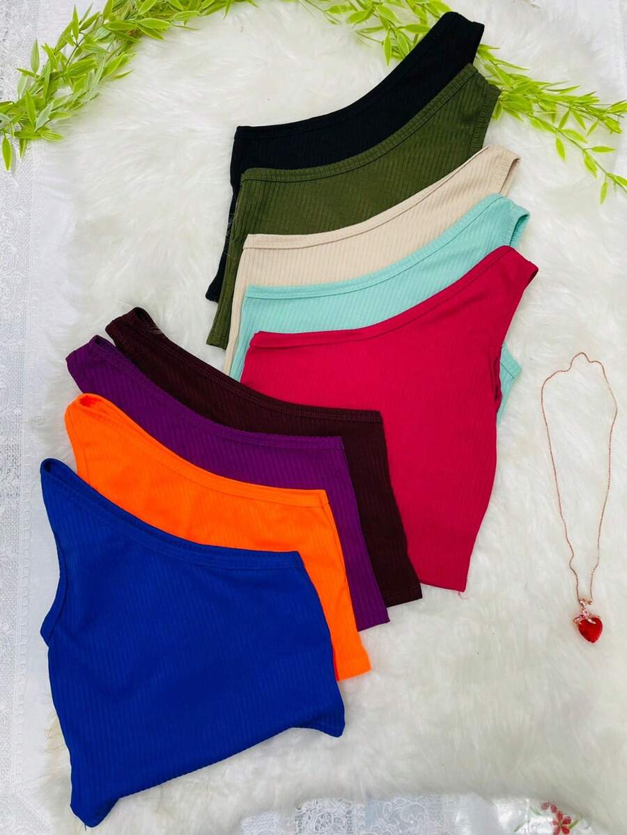 Women Tank Tops & Camis - 彩色 - 查看 1